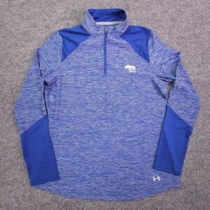 Under Armour‎ Torrey Pines Quarter Zip Pullover Women's M Blue UA Golf
